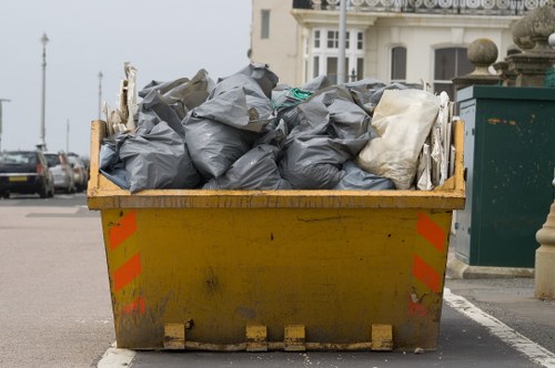 Variety of items being cleared from a Norwood home